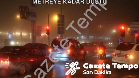 Denizli’de Sis Kabusu: Görüş Mesafesi 10 Metreye Kadar Düştü