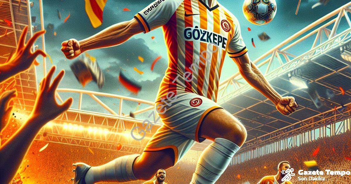 "Göztepe Deplasman Fatihi Oldu: Antalyaspor Engelini de Aştı" başlıklı haber için fotorealistik, pro