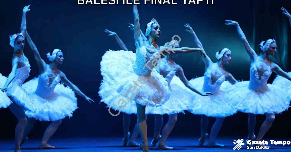 "Denizli Opera ve Bale Günleri Kuğu Gölü Balesi ile Final Yaptı" başlıklı haber için fotorealistik,