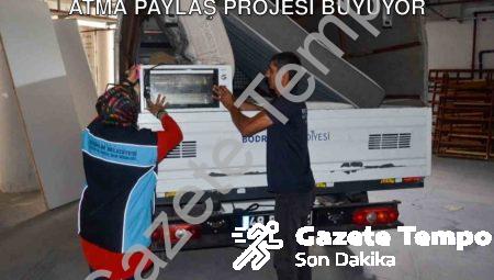 Bodrum Belediyesi’nden Örnek Dayanışma: Atma Paylaş Projesi Büyüyor