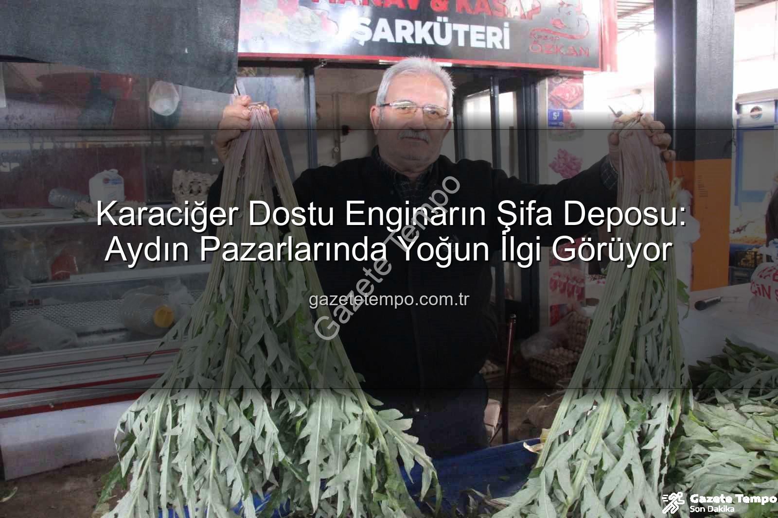 karaciğer dostu enginar - Karaciğer Dostu Enginarın Şifa Deposu: Aydın Pazarlarında Yoğun İlgi Görüyor