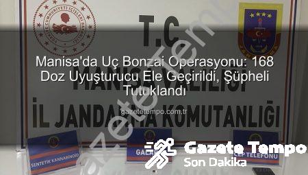 Manisa’da Uç Bonzai Operasyonu: 168 Doz Uyuşturucu Ele Geçirildi, Şüpheli Tutuklandı